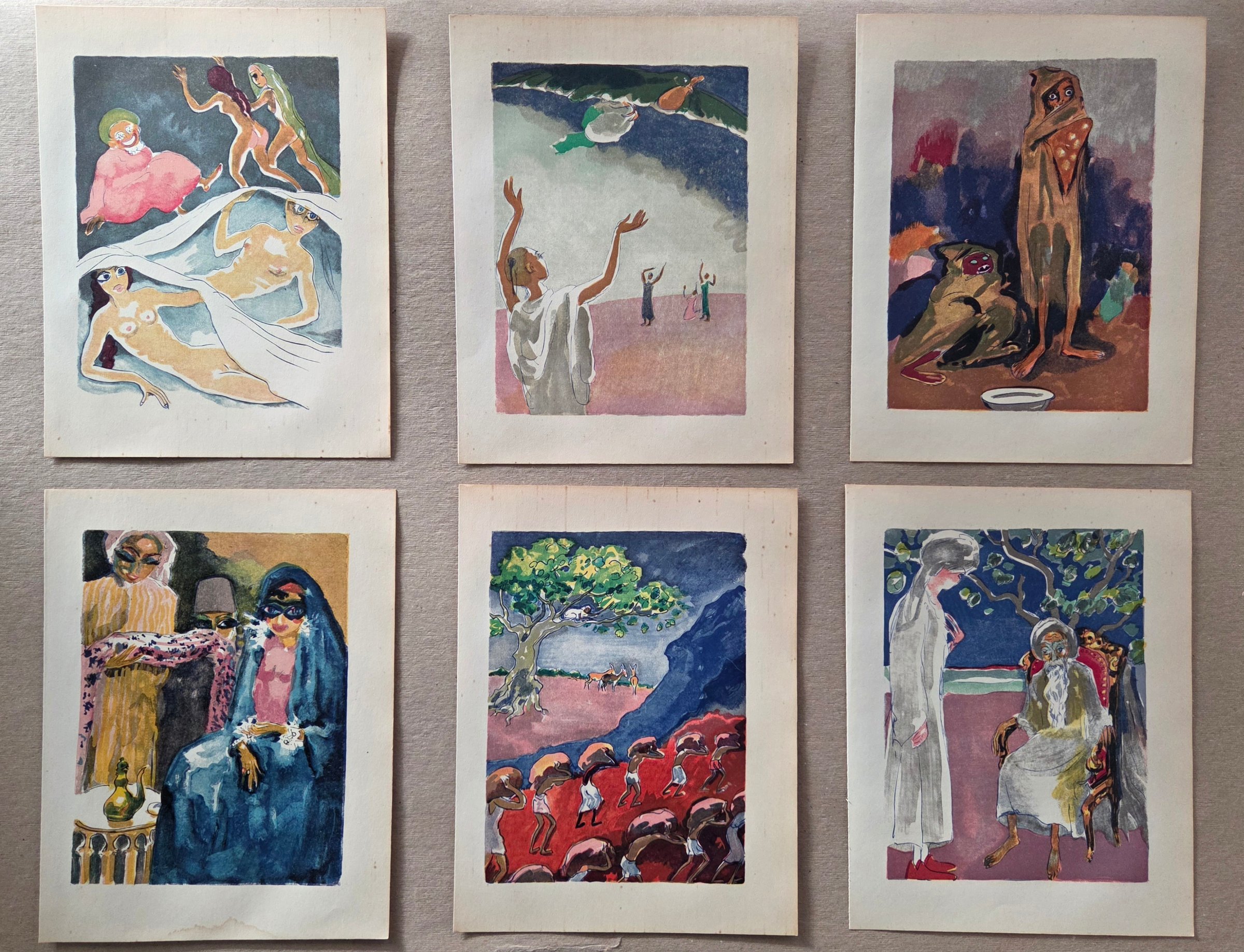 AcheterKees van Dongen - 1001 Nacht. Zes houtgravures. Naakt..? Enchérissez de 75!