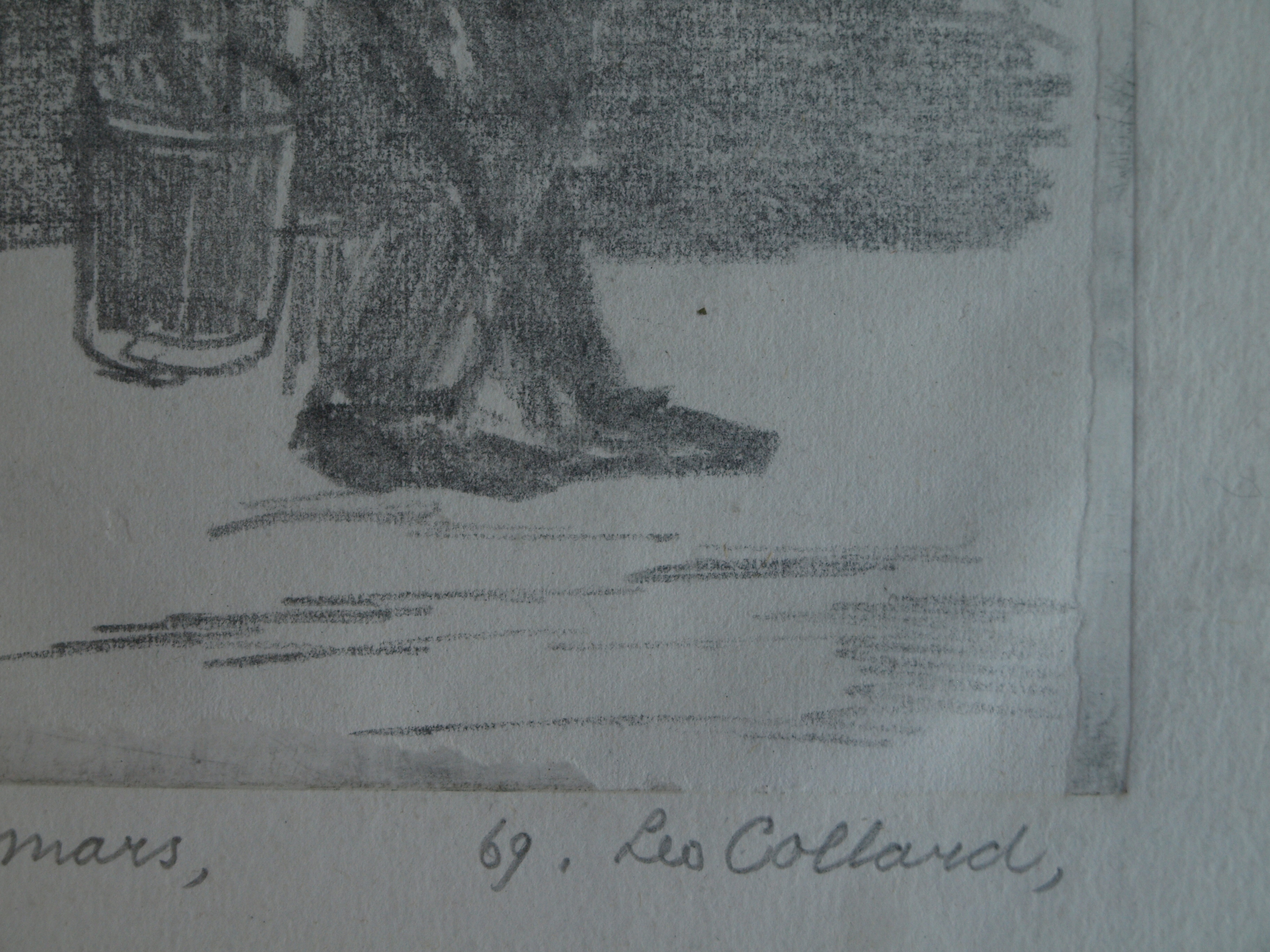 Leo Collard - Litho , Levensmars – 1969 kopen? Bied vanaf 1!