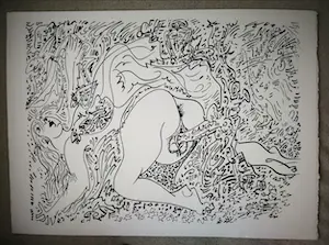 Andre Masson - Expliciet werk. Dessins Erotiques. Naakt vrouw. kopen? Bied vanaf 69!