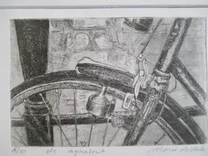 Niet of onleesbaar gesigneerd - 7 etsen div. kunstenaars kopen? Bied vanaf 1!