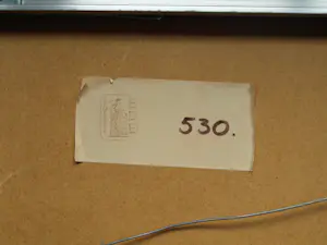 Wil Klaassen - Ingelijste zeefdruk , Abstracte voorstelling – Lijst, 78 x 87 cm kopen? Bied vanaf 1!