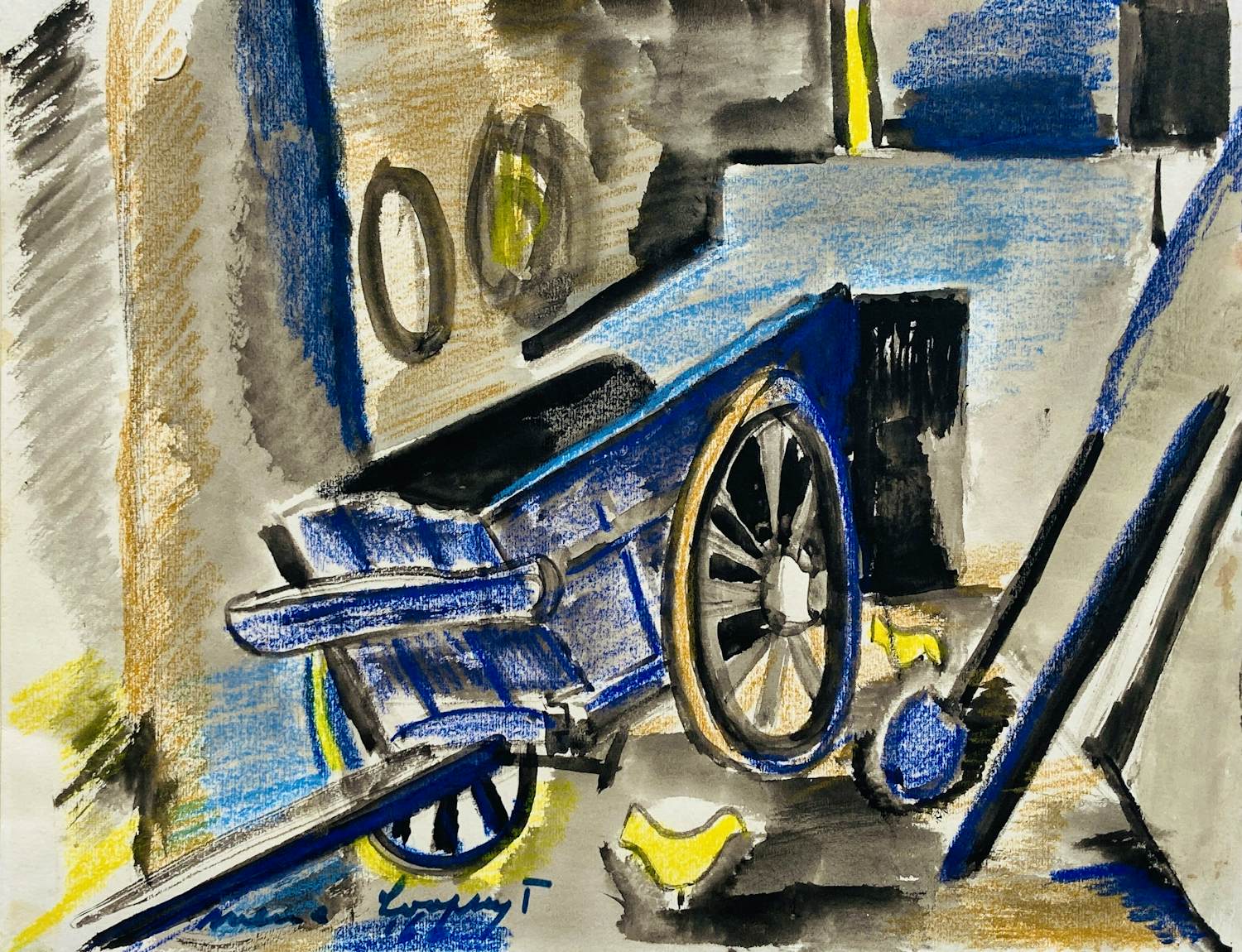 Mena Loopuyt - stal met handkar kopen? Bied vanaf 20!