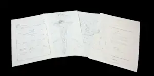 Marc Mulders - Twee originele pentekeningen uit het portfolio 'A travel to rome part I' kopen? Bied vanaf 350!