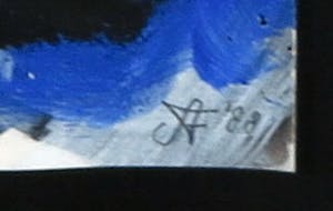 Alphons Freijmuth - Acryl op papier, Wezen - Ingelijst kopen? Bied vanaf 300!