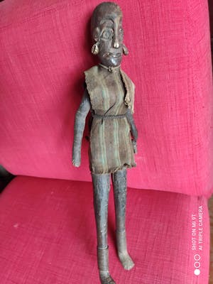 Burkina Faso - rituele pop, vermoedelijk Mali kopen? Bied vanaf 1!