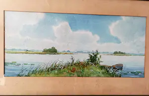 Niet of onleesbaar gesigneerd - Landschap kopen? Bied vanaf 1!