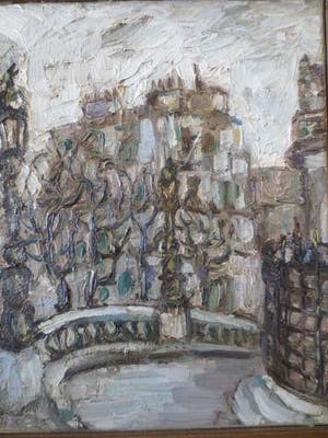 Bob Fernhout - Blauwbrug Amsterdam ca 1930 kopen? Bied vanaf 250!