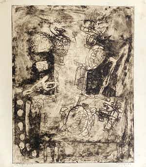 Jan Montyn - onverwacht bezoek verkocht voor € 100!