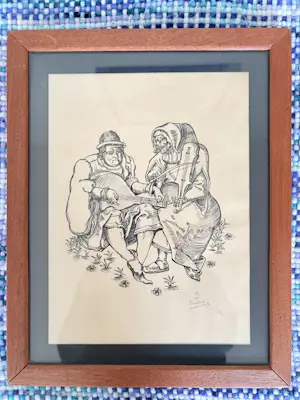 Lucebert - Rare early work, signed, 1946 kopen? Bied vanaf 3750!