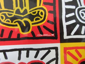 Niet of onleesbaar gesigneerd - Glazen schaal "Red Haring" - Dick Frizzell (NZ) kopen? Bied vanaf 1!