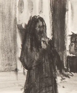 Chrit Rousseau - Staand en zittend figuur kopen? Bied vanaf 300!