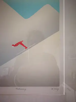 Thom de Jong - February. Skiër. kopen? Bied vanaf 59!