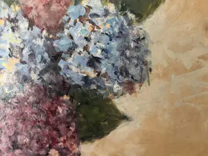 Adriaan Hendrik Dros - 1862-1944 Stilleven Bloemenvaas Hydrangea Macrophylla kopen? Bied vanaf 35!