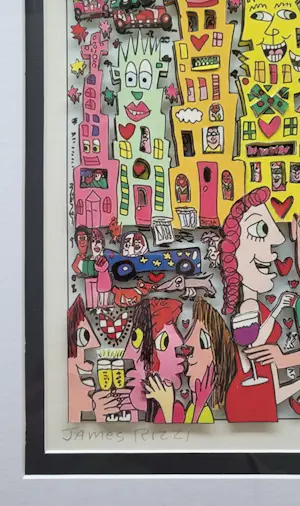 James Rizzi - The Colors of my City kopen? Bied vanaf 1200!