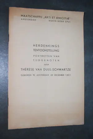 Therese Schwartze - 2011 & tentoonstellingsgids Arti 1952 & Lizzy Ansingh 2005 kaufen? Bieten Sie von 60!