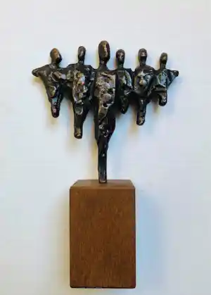 Jos Gielen - Samen - Beeld Brons vendu pour 89€ !