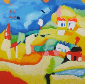 Saskia Bremer - Zeefdruk, Pedragosa - Ingelijst (Groot) kopen? Bied vanaf 20!