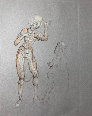 Leonor Fini - Scéne de thèâtre kopen? Bied vanaf 30!