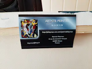 Patricia Kleyman - Acryl op doek. Titel, "Portrait à la capeline blanche". kopen? Bied vanaf 160!