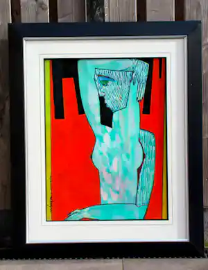 Theo Mackaay - Olieverf: voorstelling van een naakte dame - "Aphrodite" verkauft für € 499!