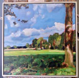 Saskia Wevers - Fries landschap verkocht voor € 90!