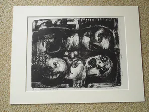 Kees Buurman - Litho - Paar kopen? Bied vanaf 25!