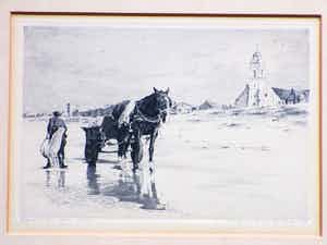 Maarten Langbroek - Katwijk aan Zee - Ets verkocht voor € 45!