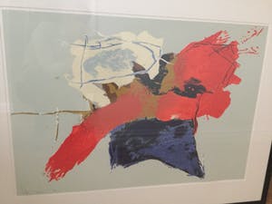 Arty Grimm - Compositie op blauw kopen? Bied vanaf 95!