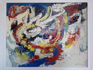 AcheterTheo  l' Herminez - vroeg abstract werk? Enchérissez de 850!