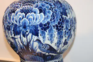 Porceleyne Fles - Royal Delft Dekselvaas kopen? Bied vanaf 150!