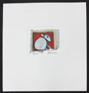 Hans Innemee - Zeefdruk, Zonder titel kopen? Bied vanaf 1!