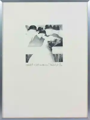 Sjouke Heins - Litho, Meestal is het andersom - Ingelijst verkauft für € 35!