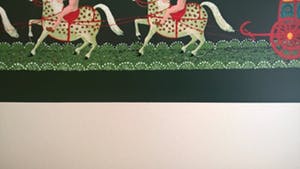 Willem Westbroek - Kleuren zeefdruk. Titel, "De Rijtoer". kopen? Bied vanaf 60!