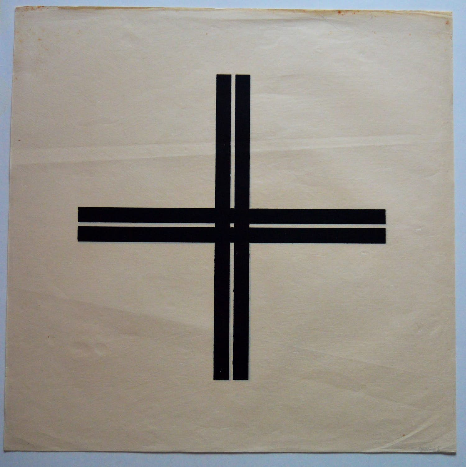 Sjoerd Braber - Geometrisch. { oplage; slechts 4 exemplaren!} verkocht voor € 50!