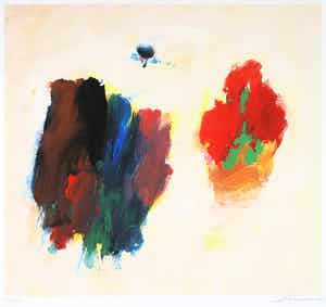 Eugene Brands - Zeefdruk, Zonder titel verkocht voor € 200!