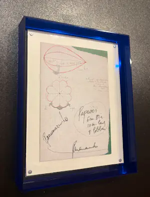 Panamarenko - Gesigneerde uitnodiging kopen? Bied vanaf 475!