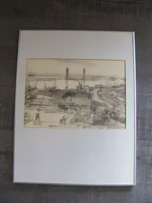Otto Dicke - haven Rotterdam verkauft für € 110!