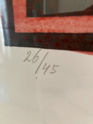 Klaas Gubbels - Hand ingekleurde zeefdruk kopen? Bied vanaf 325!