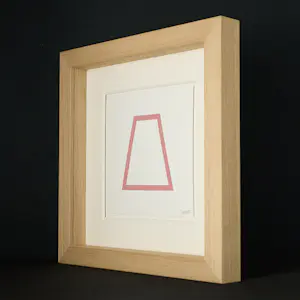 Sol LeWitt - Seltene Siebdruck „Five Geometric Figures in Five Colors“ - fachmännisch gerahmt kopen? Bied vanaf 980!