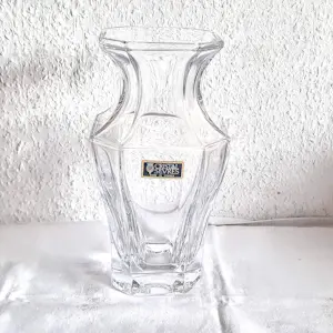 Sevres - Kristall Vase sechseckig Transparent von Sevres France kopen? Bied vanaf 120!
