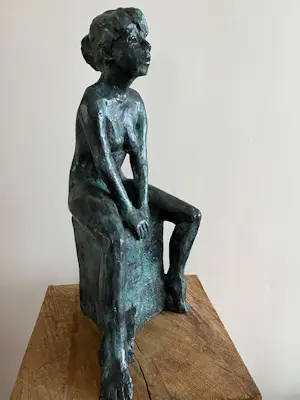 Siem Wardenaar - ZITTEND VROUWELIJK NAAKT kopen? Bied vanaf 500!