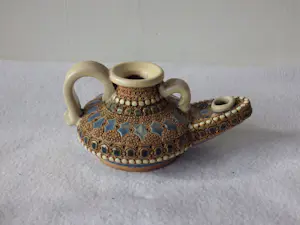 Paul Dordet - Lampe à huile - Terre-cuite émaillée kaufen? Bieten Sie von 80!