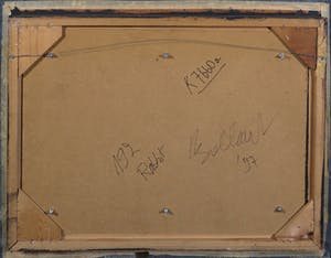 Jan Bollaert - Acryl op papier, Rabbit - Ingelijst kopen? Bied vanaf 50!