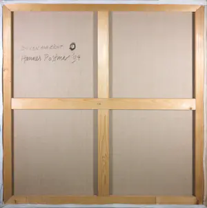 Hannes Postma - Olieverf op doek, Zonder titel - Ingelijst (Zeer groot) kopen? Bied vanaf 150!