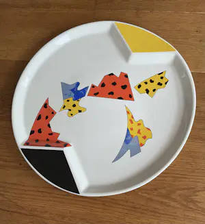 Bottega Laurentia - Grote schaal Memphis design, voor Studio Lampo Italie kopen? Bied vanaf 35!