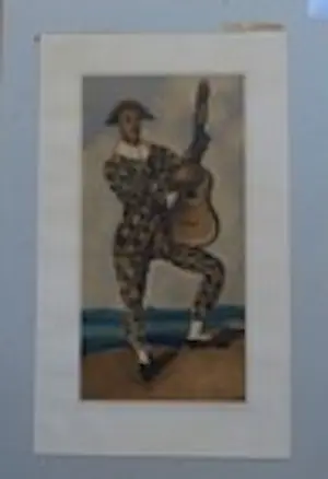 Andre Derain - Harlekin an der Gitarre kopen? Bied vanaf 200!