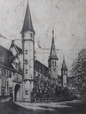 Laurens Jannis Braams - Abdij Middelburg. kopen? Bied vanaf 35!