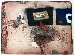 Michel van Overbeeke - breaking the wall verkocht voor € 1!