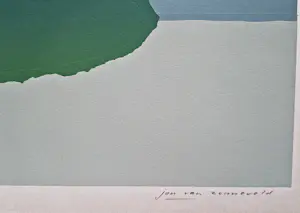 Jan van Zonneveld - Mooie zeefdruk met reliëf (plakaatverf) "Reeuwijk" kleine oplage (50) kopen? Bied vanaf 32!