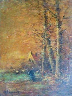 Maurits de Groot - 3 romantische panelen, geen minimum prijs kopen? Bied vanaf 1!